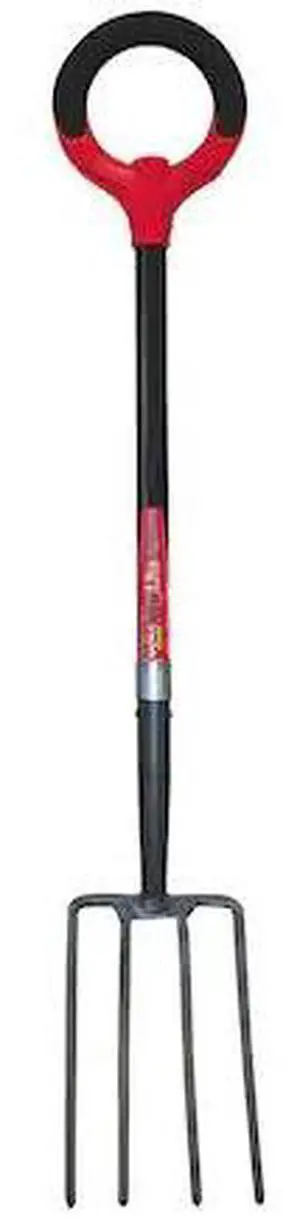 RADIUS GARDEN 25311 25311 Pro-Lite Ergonomic Carbon Steel Digging Fork