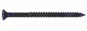 MIDWEST FASTENER 02633 Wood Screw, #6, 2 in, Black Phosphate Steel Flat Head