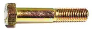 MIDWEST FASTENER 00772 Grade 8, 3/4"-10 Hex Head Cap Screw, Zinc Yellow Steel,