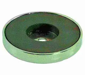 MIDWEST FASTENER 32691 2" Ceramic Round Base Magnet 2PK