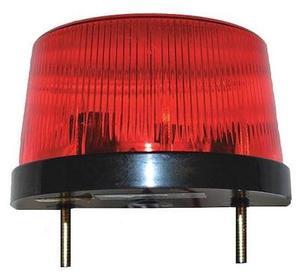 SPECO TECHNOLOGIES SFR12 Weather Resistant Strobe Flasher,Red