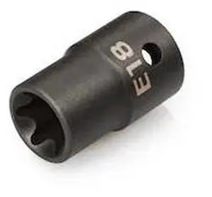 TEKTON SID22418 1/2 Inch Drive x E18 External Star Impact Socket