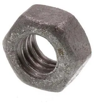 PRIME-LINE 9073318 Hex Nut, 1/4"-20, Steel, Grade A, Hot Dipped Galvanized, 100