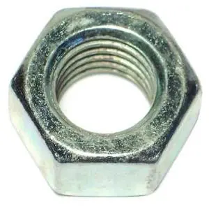 MIDWEST FASTENER 03676 Hex Nut, 5/8"-11, Steel, Grade 2, Zinc Plated, 25 PK