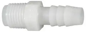MIDWEST FASTENER 66488 3/8" x 1/4MIP Nylon Plastic Hose Barbs 8PK