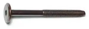 MIDWEST FASTENER 68648 Binding Screw, 1/4"-20, Steel, Bronze, 8 PK