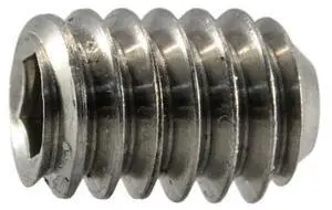 MIDWEST FASTENER 67575 1/4"-20 x 3/8" 18-8 Stainless Steel Coarse Thread Hex