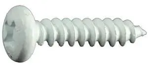 MIDWEST FASTENER 35967 Sheet Metal Screw, #8 x 3/4 in, Painted Steel Pan Head