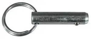 MIDWEST FASTENER 930141 3/8" x 1" Zinc Plated Steel Cotterless Hitch Pins 5PK