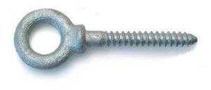 MIDWEST FASTENER 54604 Eye Bolt 5/16", Steel, Hot Dipped Galvanized, 2 PK