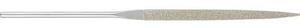 PFERD 04016 Diamond Needle File,Flat,Medium,5-1/2