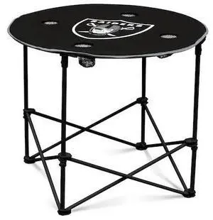 LOGO BRANDS 623-31 Las Vegas Raiders Round Table
