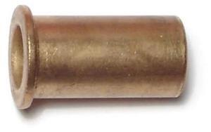 MIDWEST FASTENER 65742 3/8" x 1/2" x 1" x 5/8" Bronze Flange Bearings 4PK