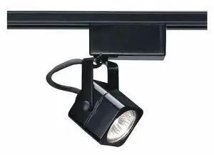NUVO TH233 1-Light, MR16, 12V Track Head, Square, Black Finish