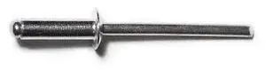 MIDWEST FASTENER 51089 Blind Rivet, Dome Head, 5/32 in Dia., 3/8 in L, Steel