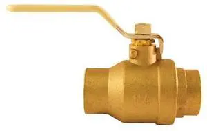 TMG 94ALF20601TMG 1-1/4 in. Lead Free Brass SWT x SWT Ball Valve