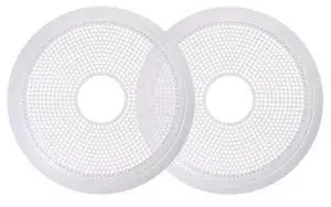 7.7" XS Classic Grilles, White