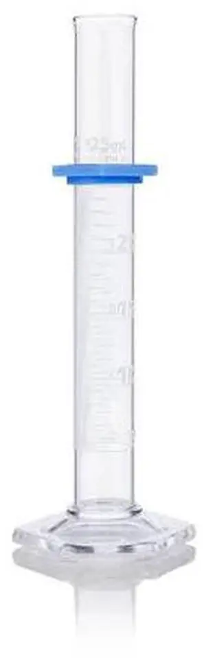 GLOBE SCIENTIFIC 8300025 Cylinder, Graduated, Globe Glass, 25mL, Class A, To