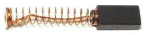 MIDWEST FASTENER 66721 7/8" x 3/8" x 1/4" Carbon Brushes 4PK