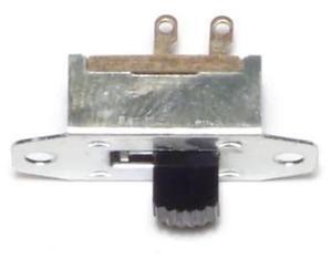 MIDWEST FASTENER 65243 Single Pole/Single Throw Mini Slide Switches 2PK