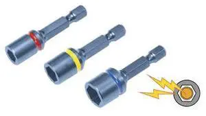 MALCO MALCOMBO11 MALCOMBO11 2 in. Impact Hex Driver, PK 3