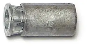MIDWEST FASTENER 60767 24 (Coarse) x Short Drop-In Anchor, Lead, 15 PK