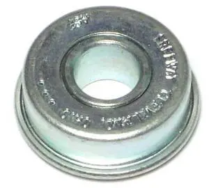 MIDWEST FASTENER 66622 7/16" x 1-1/8" Zinc Plated Steel Flange Bearings 3PK