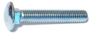 MIDWEST FASTENER 51927 1/2"-13 x 3" Zinc Plated Grade 2 / A307 Steel Coarse