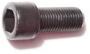 MIDWEST FASTENER 32862 7/16"-20 Socket Head Cap Screw, Zinc Plated Steel, 1 in