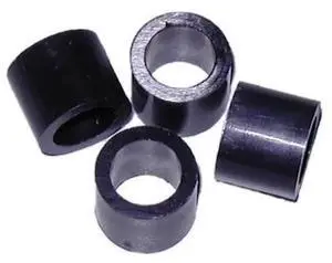 MIDWEST FASTENER 72892 Round Spacer, Nylon, 10 mm Overall Lg, 8.3 mm Inside