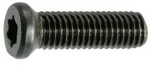 MIDWEST FASTENER 32979 #8-40 x 1/2 in Torx Oval Machine Screw, Black Oxide