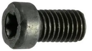 MIDWEST FASTENER 32971 #6-48 x 1/4 in Torx Fillister Machine Screw, Black Oxide