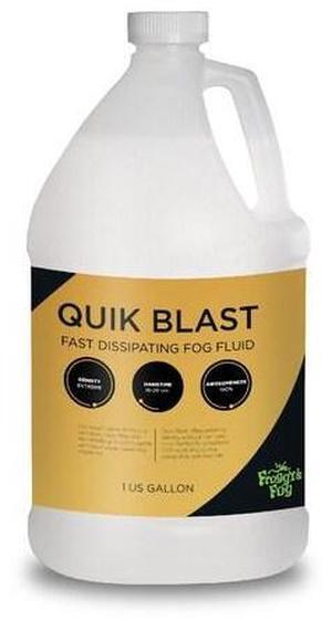 FROGGY'S FOG DS-QB-1 Quik Blast Fast Dissipating Fog Fluid - 1 Gallon