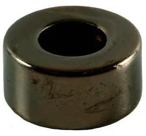 MIDWEST FASTENER 34083 Round Spacer, Black Chrome Steel, 3/8 in Overall Lg, 3/8