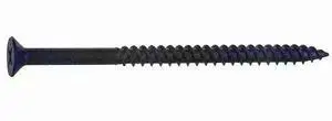MIDWEST FASTENER 02651 Wood Screw, #10, 3 in, Black Phosphate Steel Flat Head MIDWEST FASTENER 02651 Wood Screw, #10, 3 in, Black Phosphate Steel Flat Head