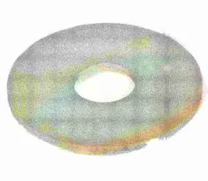 MIDWEST FASTENER 72872 Flat Washer, For Screw Size 3/8" ,Nylon 10 PK