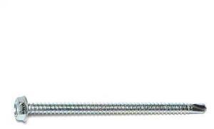 MIDWEST FASTENER 50892 Self-Drilling Screw, #10 x 3 in, Zinc Plated Steel Hex