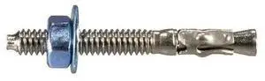 TORQUEMASTER 55216 Torquemaster Wedge Anchor, 1/4" Dia., 2-1/4" L, Stainless