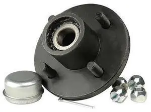 C.E. SMITH 13110 Pkg Trailer Hub Kit, 1 in. Stud 4 x 4