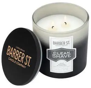 ZIPPO 70035 Barber Street Clean Shave Odor Masking Candle