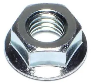MIDWEST FASTENER 09634 Flange Nut, 7/16"-14, Steel, Zinc Plated, 50 PK