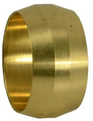MIDWEST FASTENER 35711 3/4" Brass Compression Sleeves 6PK