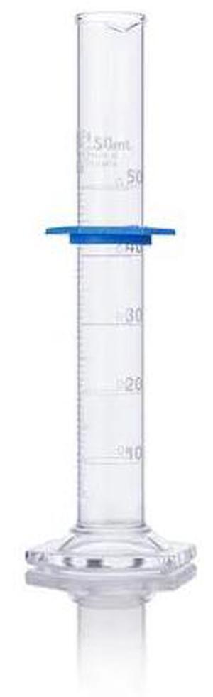 GLOBE SCIENTIFIC 8330050 Cylinder, Graduated, Globe Glass, 50mL, Class B, To