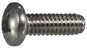 MIDWEST FASTENER 07133 1/4"-20 x 3/4 in Phillips Pan Machine Screw, Plain 18-8