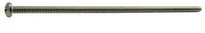 MIDWEST FASTENER 37743 #10-24 x 6 in Phillips Pan Machine Screw, Plain
