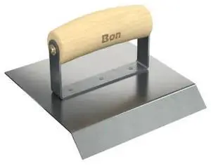 BON TOOL 12-864 Bon 12-864 Chamfer, Stainless Steel 6" X 6" Wood Handle