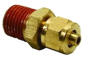 VIAIR 92837-BP 14 Male NPT to 14 Compression Fitting for 14 Air Line, 20PK