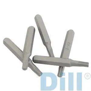DILL AIR CONTROLS 5415-1 Torque Bits Size T-10 (Pack Of 5)
