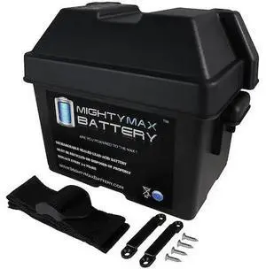 MIGHTY MAX BATTERY MAX3476863 SLA / GEL Heavy Duty Group U1 Battery Box
