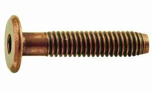 MIDWEST FASTENER 37562 Binding Screw, 18 (Coarse), Steel, Bronze, 10 PK